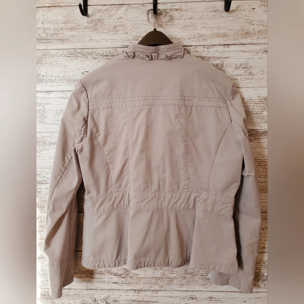 Darjoni Ruffled Utility Jacket - Picture 2 of 5